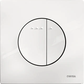 Afbeelding van Wisa Quadro bedieningspaneel Enyo DF wit