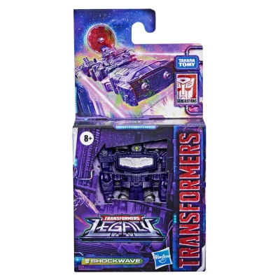 Afbeelding van Transformers Generations Legacy Core Shockwave 9cm