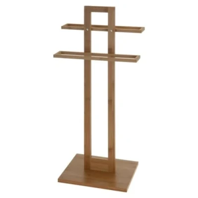 Afbeelding van Handdoekenrek Bamboe 37 x 25 85 cm