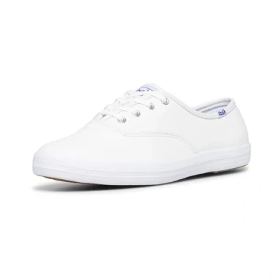 Afbeelding van Keds Dames Champion Leather Sneaker, Kleur: wit, 40 EU