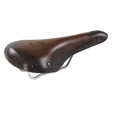 Afbeelding van Monte Grappa Zadel Old Frontiers sport leer D bruin