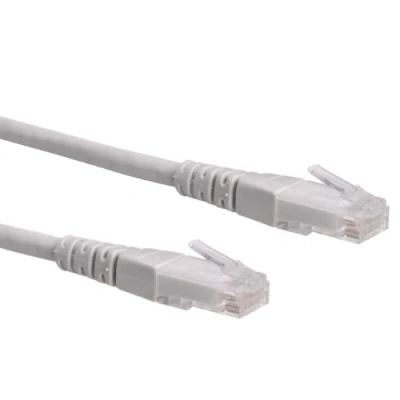Afbeelding van Netwerkkabel Cat6 U/UTP 15 meter (100% koper, Grijs)