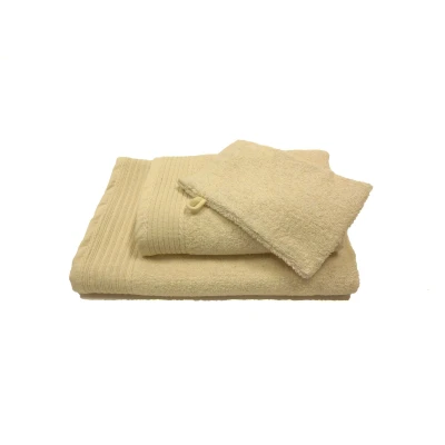 Afbeelding van Budgetpakket badtextiel 450 gram Creme 8 stuks