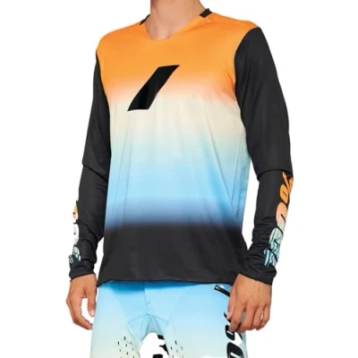Afbeelding van 100% R Core X LE Fietsshirt, veelkleurig, afmeting L voor man