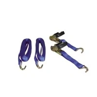 Afbeelding van Spanbanden met ratelgesp en haken 28mm x 6.0m, 2 stuks