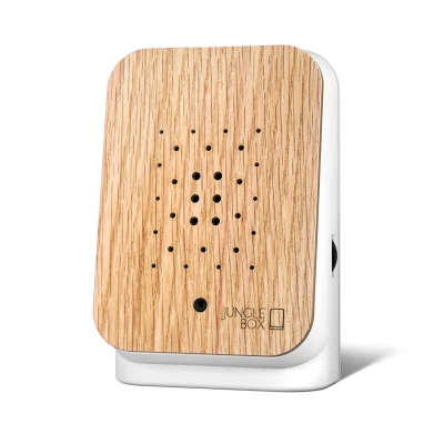 Afbeelding van Relaxound Bewegingssensor Junglebox Met Jungle Geluiden Oplaadbaar Eiken 12,5x4,7x8cm Nice thingZ