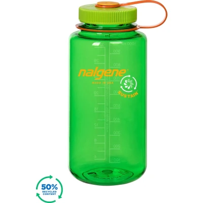 Afbeelding van Waterfles Nalgene Wide Mouth 1000 ml Melon Ball