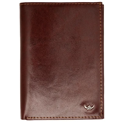 Afbeelding van Golden Head Identiteitskaarthoesje Colorado RFID Protect ID Wallet Tobacco Bruine