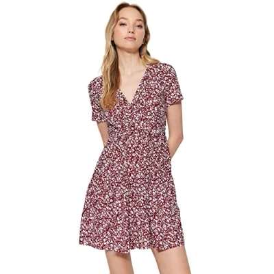 Afbeelding van Trendyol TWOSS21EL0241 Volwassenen Vrouwen single bordeaux XL