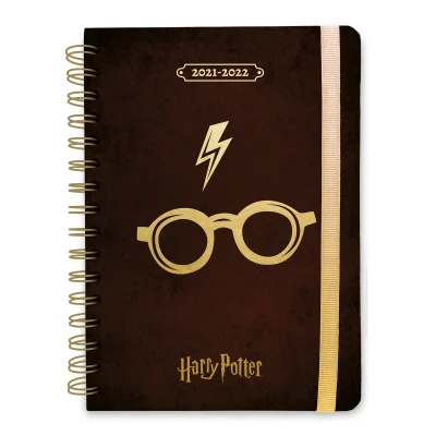 Afbeelding van Harry Potter Harry&#039;s Glasses 2021/2022 A5 Academisch Dagboek