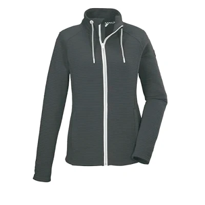 Afbeelding van Killtec Vest KOS 24 WMN FLX JCKT Comfortabele damesjack, gerecycled materiaal, kinbescherming, zijzakken