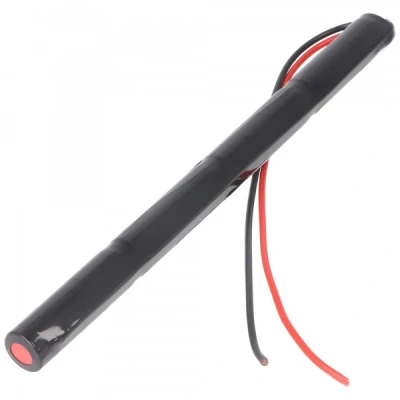 Afbeelding van Noodverlichting batterij NiCd 4.8V 860mAh L1x4 Mignon AA met 200mm kabel aan één zijde