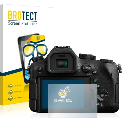 Afbeelding van BROTECT (2 Stuks) Schermbeschermer voor Panasonic Lumix DMC FZ2000 Screen Protector Transparant