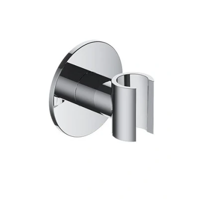 Afbeelding van HotBath Mate wandsteun Geborsteld messing PVD Minimalistisch design