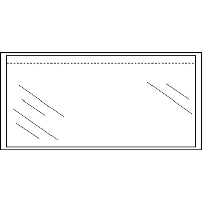 Afbeelding van Paklijstenvelop CleverPack zelfklevend blanco 230x110mm 100st