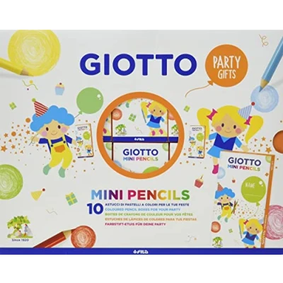 Afbeelding van FILA 312000 PARTY SET 10X6 GIOTTO MINI PENCILS