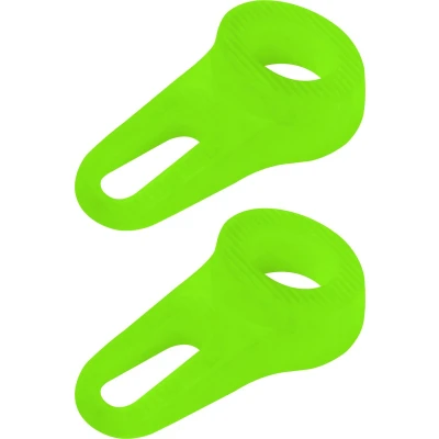 Afbeelding van Deltafix Block it Deurwig 2x groen TPE kunststof 12 x 3,8 cm deurstopper Deurstoppers