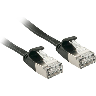 Afbeelding van LINDY 47485 RJ45 Netwerkkabel, patchkabel CAT 6A U/FTP 10.00 m Zwart Snagless 1 stuk(s)