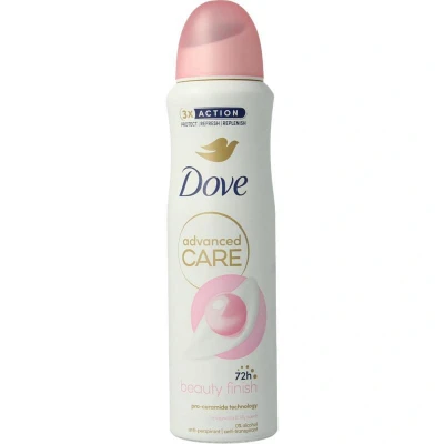 Afbeelding van 2+1 gratis: Dove Deodorant Spray Advanced Care Beauty Finish 150 ml
