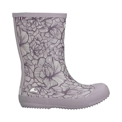 Afbeelding van Viking Unisex Indie Print rubberlaarzen voor kinderen, Dusty Pink Cream, 32 EU