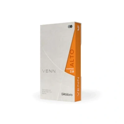 Afbeelding van D&quot;;Addario Woodwinds VAS0120G2 VENN Alto Saxophone Reed G2 2.0 riet voor altsaxofoon