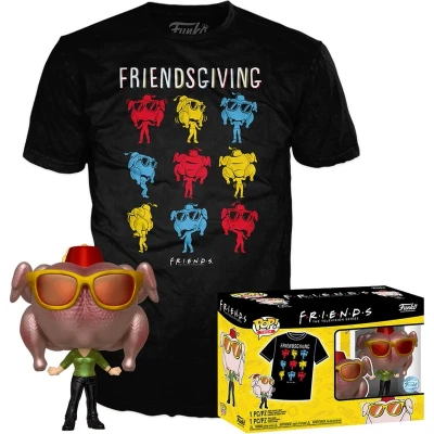 Afbeelding van Funko Pop! &amp; Tshirt Set: Friends Monica Geller #706 Exclusive (Size L)