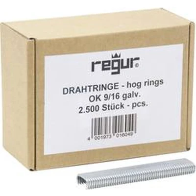Afbeelding van Regur 60724 Draadringen 2500 stuk(s) Afm. (l x b) 16 mm 8