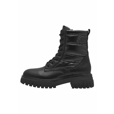 Afbeelding van s.Oliver Korte laarzen, Dames, Maat: 36, Black Textiel/ synthetisch
