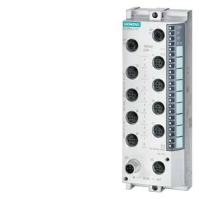 Afbeelding van Siemens simatic dp et 200eco pn 8 ai 4 u i rtd tc 8xm12 degree of protection ip67 6es7144 6kd00 0ab0