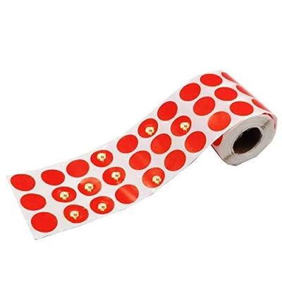 Afbeelding van ANCLLO 900 stks Zelfklevende Schieten Splatter Doel Stickers 2Cm Ronde Reactieve Pasters, Cover up Patches Roll