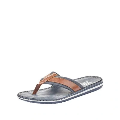 Afbeelding van Rieker 21095 sandalen voor heren, Bruin combi, 43 EU