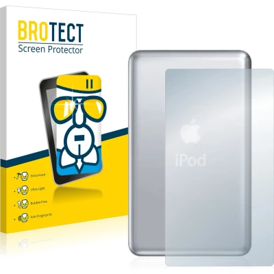 Afbeelding van BROTECT Screenprotector voor Apple iPod classic 120 GB (Achterkant, 7. Gen.) Folie Beschermfolie Beschermglas transparant