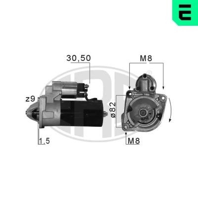 Afbeelding van Startmotor / Starter ERA 220679A