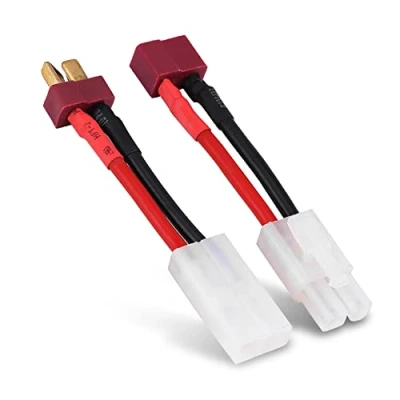 Afbeelding van 2 stks/set T Stijl Plug Kabel Connector Vrouw/Man naar Tamiya Man/Vrouw Adapter 14 AWG Draad RC Accessoire Transformator modellen Adaptateur