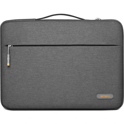 Afbeelding van WiWu Laptoptas 15.6 Inch Laptop Sleeve Pilot Series Laptophoes Grijs