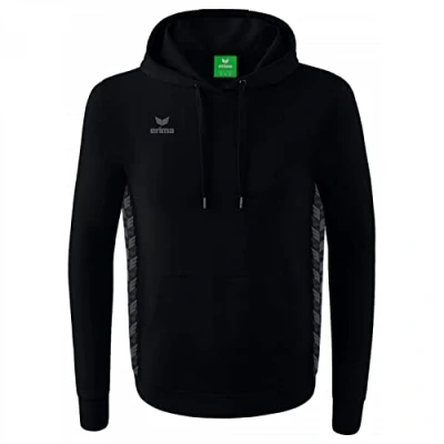 Afbeelding van Essential Team sweatshirt met capuchon zwart/slate grey / M
