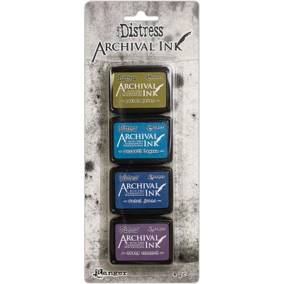 Afbeelding van Ranger Distress Archival Mini Ink Kit 2 AITK64862 Tim Holtz (02 19)