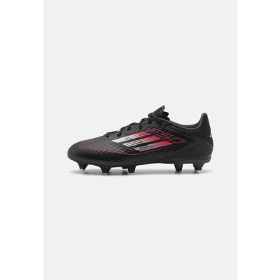 Afbeelding van adidas Performance F50 League SOFT Ground Voetbalschoenen met metalen noppen, Heren, Maat: 40 2/3, Core black/iron metallic/lucid red