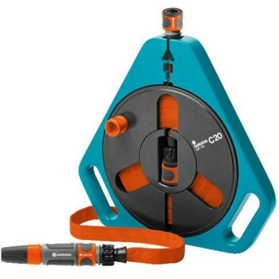 Afbeelding van GARDENA Classic Roll fix, Platte Slang 20 MET Cassette