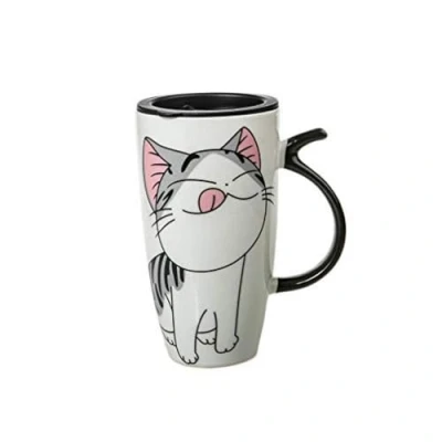 Afbeelding van Grote mok Lucky Cat Aziatisch design