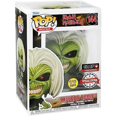 Afbeelding van Funko Pop! Rocks : Iron Maiden Killers Eddie #144 Glows in the Dark Exclusive