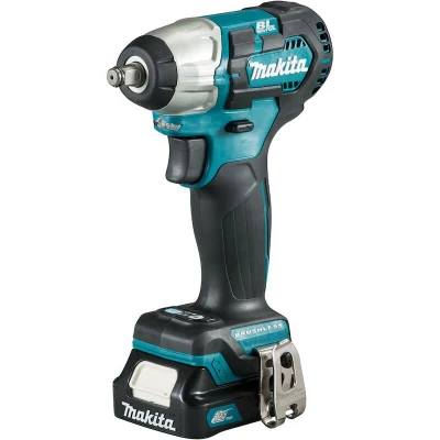 Afbeelding van MAKITA TW160DSAJ 12Vmax CXT accu slagmoersleutel 3/8&quot; 160Nm in MAKPAC (2x 2,0Ah + lader)
