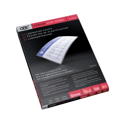 Afbeelding van Lamineerhoes GBC A4 highspeed 2x100micron 100stuks