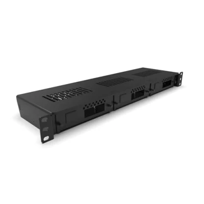 Afbeelding van 1U rack mount Pro Enclosed 3x Raspberry Pi FRONT REMOVBAAR, 6864