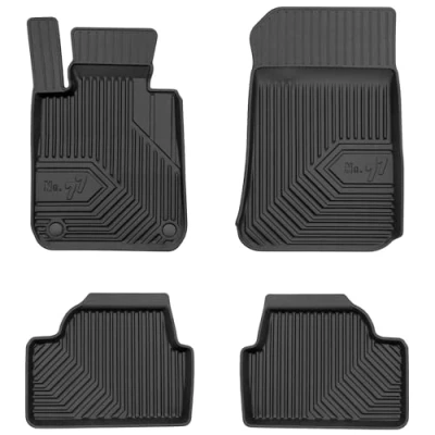 Afbeelding van M MOTOS Auto Vloermatten van rubber voor BMW 1 Serie E81 2004 2011 Verbeter uw reiscomfort met Anti Slip Mat Car No.77 alle weersomstandigheden, bescherming tegen vuil