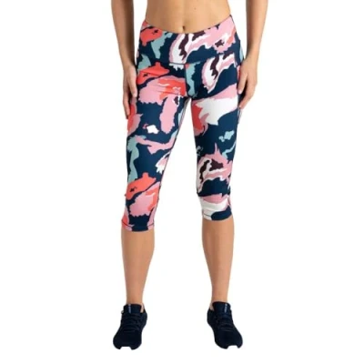 Afbeelding van Dare 2b Influential II 3/4 Gym Yoga Leggings voor dames, Print marmer Swirl, 36