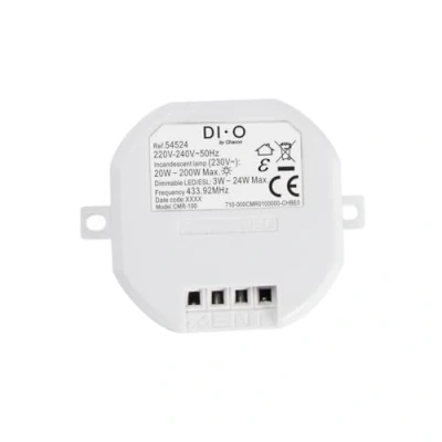 Afbeelding van Enzo DiO Inbouw dimmer/schakelaar 200W of 24W LED 6960210