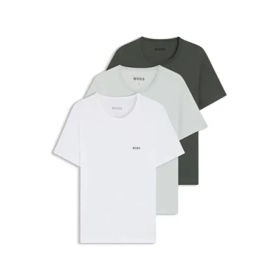 Afbeelding van BOSS Shirt donkergrijs / zwart wit