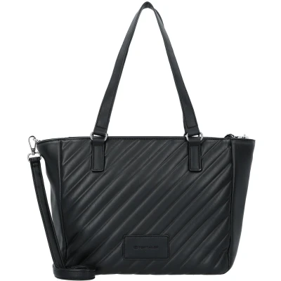 Afbeelding van TOM TAILOR Shopper Mirela Zip Black zwart