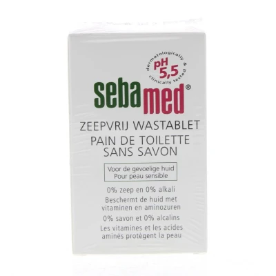 Afbeelding van Sebamed Zeepvrij Wastablet Duo 2x150gr